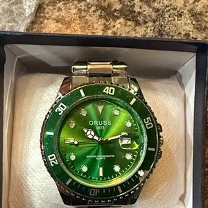 #16 ORUSS Green Men's Watch